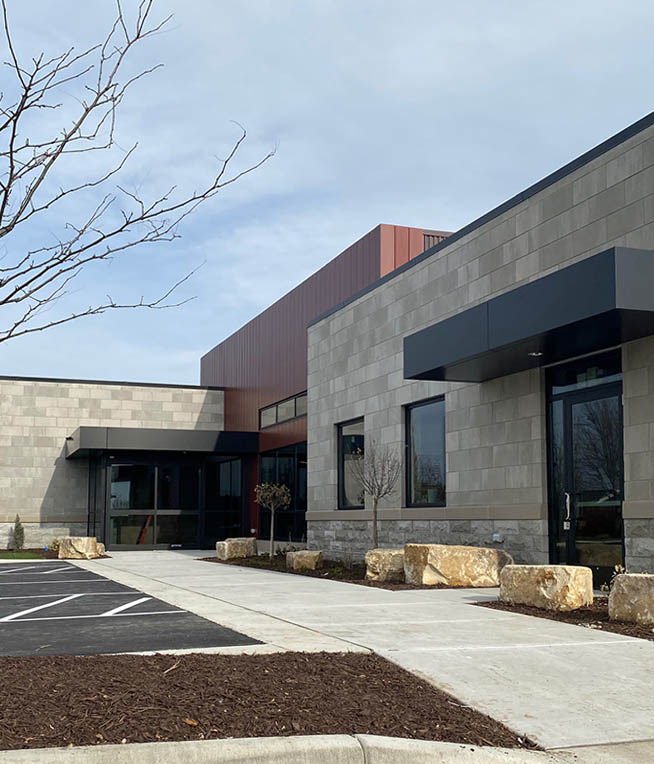 Construction of the Rosemount Professional Building Nearing Completion